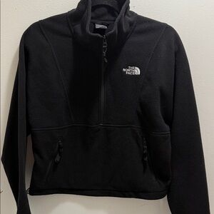 The North Face Black Half-Zip Fleece Pullover